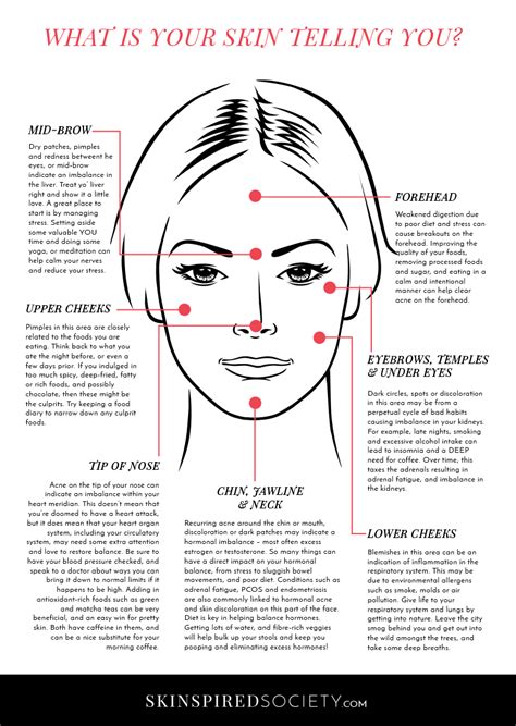 Face Mapping What Your Face Is Telling You About Your Body