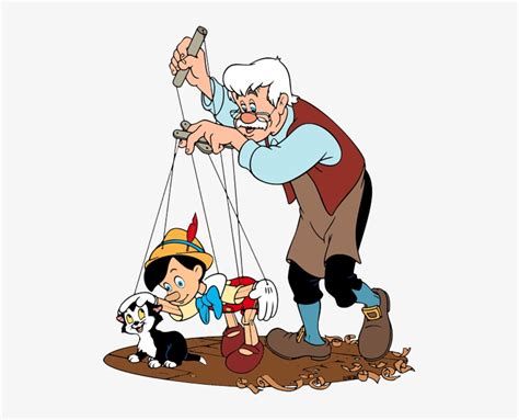 Download Pinocchio Clipart Figaro Pinocchio Geppetto Png