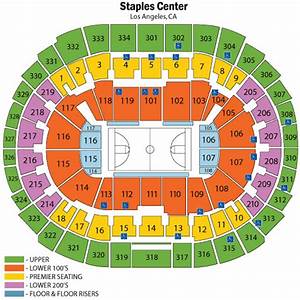 Staples Center Seating Chart Views And Reviews Los Angeles Clippers