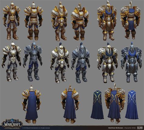 Matthew Mckeown World Of Warcraft Alliance Warfront Armor