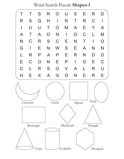 Word Search Puzzle Shapes 1 Download Free Word Search Puzzle Shapes 1