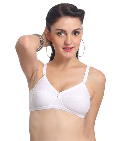 Buy Ultima White Cotton Bras Online At Best Prices In India Snapdeal