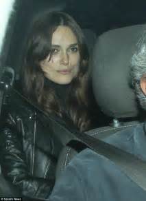 Keira Knightley Is Effortlessly Chic As She Parties At Chiltern Firehouse Daily Mail Online