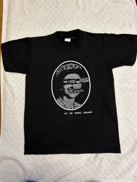 Vintage Sex Pistols T Shirt Wall Of Fame Single Stitch Black 2999