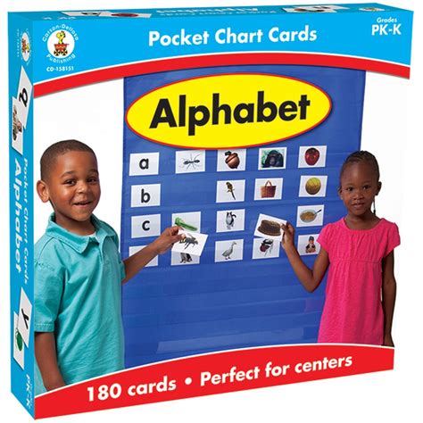 Alphabet Pocket Charts Pocket Chart Games And Cards Cd 158151