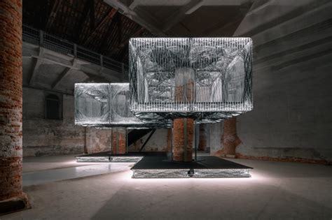 Achim Menges And Jan Knippers Team Install Maison Fibre At Venice