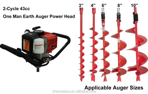 Thunderbay Y43 One Man Gasoline Earth Auger Gas Powered Soil Digger