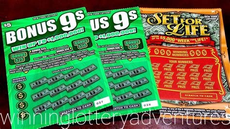 Whether you prefer progressive slots, video poker, or electronic table games, there's a seat for you here. $5 & $10 NY LOTTERY SCRATCH OFFS - YouTube