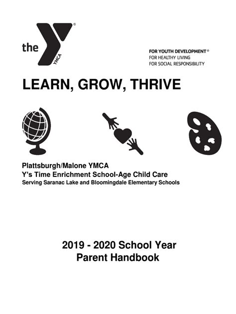 Fillable Online Learn Grow Thrive Malone Ymca Fax Email Print