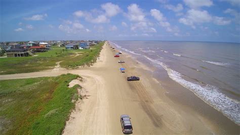 Drone Footage Of Crystal Beach In Bolivar Island June 16 2016 Youtube