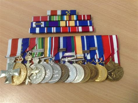 A Medal Mounting And Ribbon Bar Service In Fyshwick Act Trophies