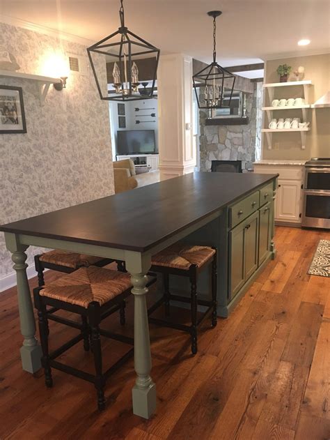 A table provides you with a movable kitchen island, so you. Item 112 Kitchen Island with seating Table Island | Etsy ...