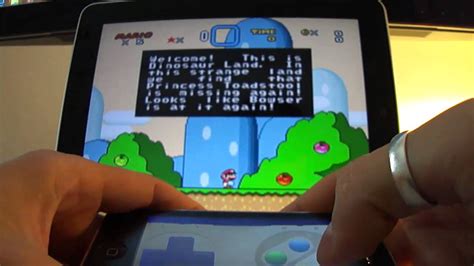 Super Mario World Ipadiphone Controller Youtube