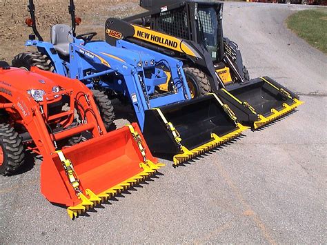 The 52 68 And 72 Ratchet Rakes Compact Tractor Attachments Atv