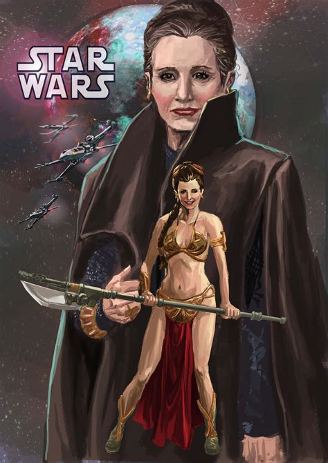 Starwars princess Leia young and old | Princess leia, Leia, Star wars