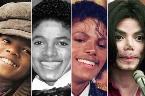La Transformación Del Rostro De Michael Jackson A Través De Los Años