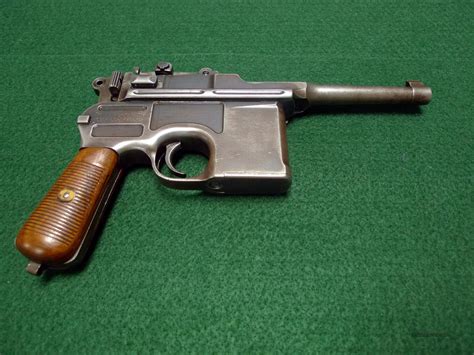 Mauser C96 Broomhandle Pistol Chambered In For Sale