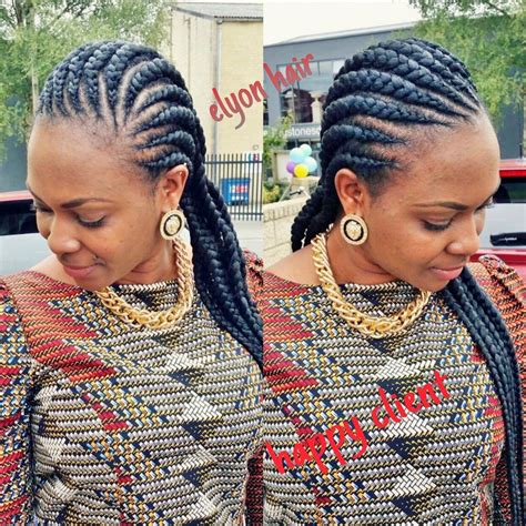 Big Size Feed In Ghana Braids Braids Hairstyles Pictures African
