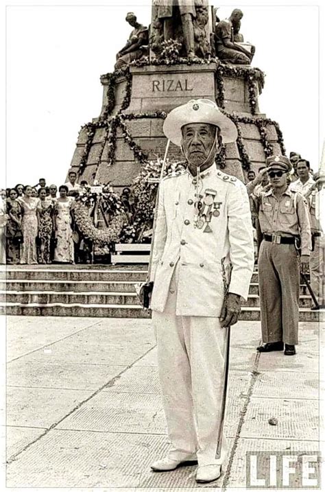 A Katipunero Philippine Revolutionary Veteran During Independence Day