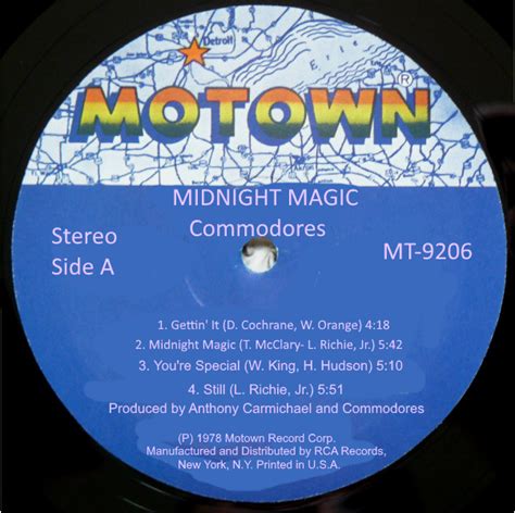 Motown Record Label Distributed By Rca 1976 By Timzuneeverse On