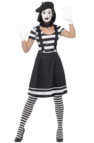 marvelous mime adult costume