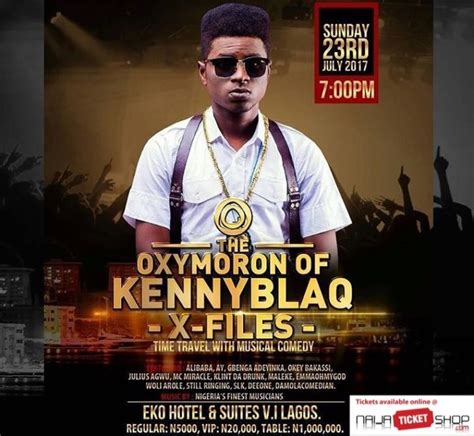 The Oxymoron Of Kenny Blaq This July 2018 Nightlifeng Hottest News About Nightlife In Nigeria
