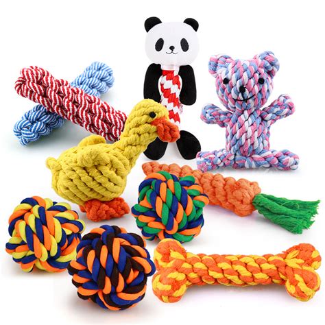 Bite Resistant Pet Dog Chew Toys For Small Dogs Cleaning Teeth Puppy
