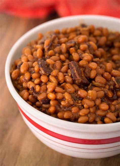 instant pot smoky sweet baked beans simply happy foodie
