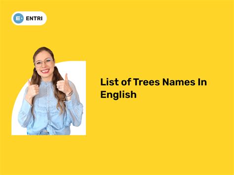 List Of Trees Names In English Entri Blog