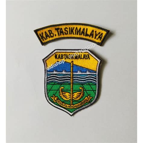 Jual Logo Kabupaten Tasikmalaya Bordir Shopee Indonesia