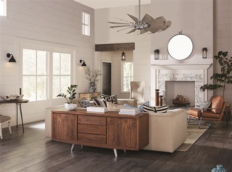 This style is popular with its unique and simple look that appears in natural colors and accents. The large rustic Springer ceiling fan brings together the ...