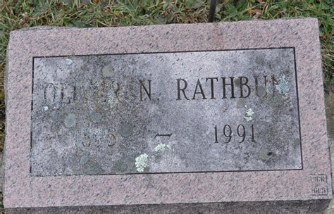 Oliver Newell Rathbun 1895 1991 Find A Grave Memorial