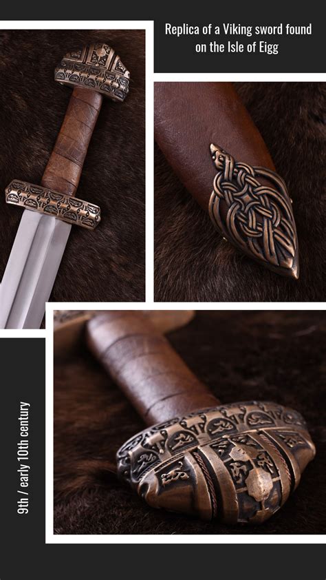 This Gorgeous Viking Sword Is Based On A Silver Inlaid Bronze Hilt