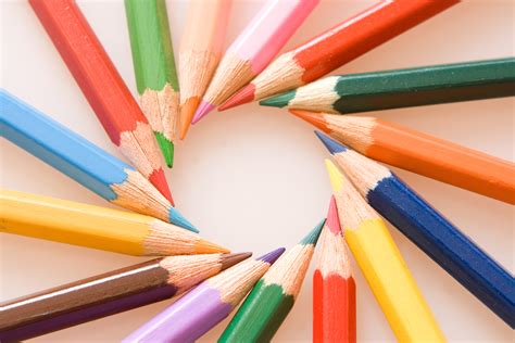 Free photo: Colored Wooden Pencils - Arrangement, Rainbow, Office - Free Download - Jooinn