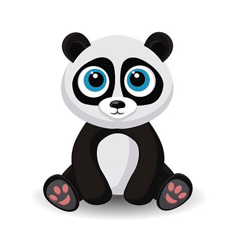 Panda Sitting Illustrations Royalty Free Vector Graphics And Clip Art