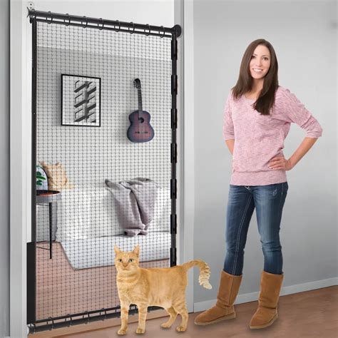 Cat Gate Extra Tall 72 Pet Gate For Cats Cat Barrier For Doorway