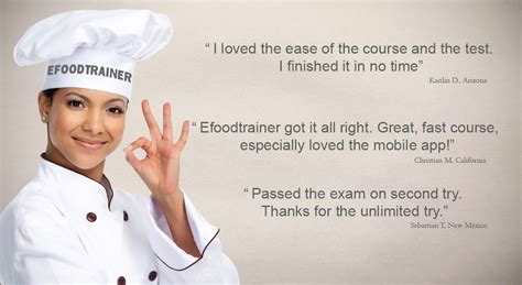 Successful completion of the exam provides you with a food handler certificate. Efoodtrainer | Food Handlers Cards & Certificates