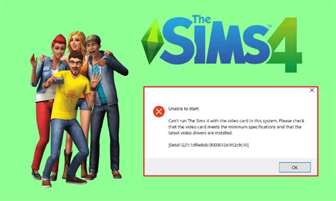9 Ways To Fix Sims 4 Unable To Start Video Card Techcult