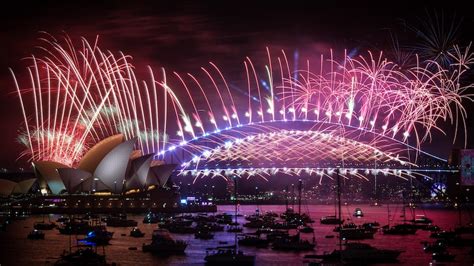 Australia Marks New Year 2023 With Fireworks Displays In Sydney And