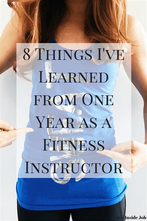 8 Things Ive Learned From One Year As A Fitness Instructor Erins