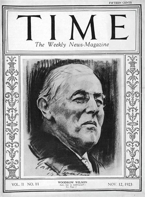Woodrow Wilson 1923 Photograph By Gordon Stevenson Pixels