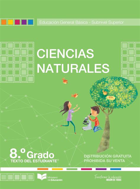 Libro De Ciencias Naturales De 8 Egb 📚 2024 Libros Educación