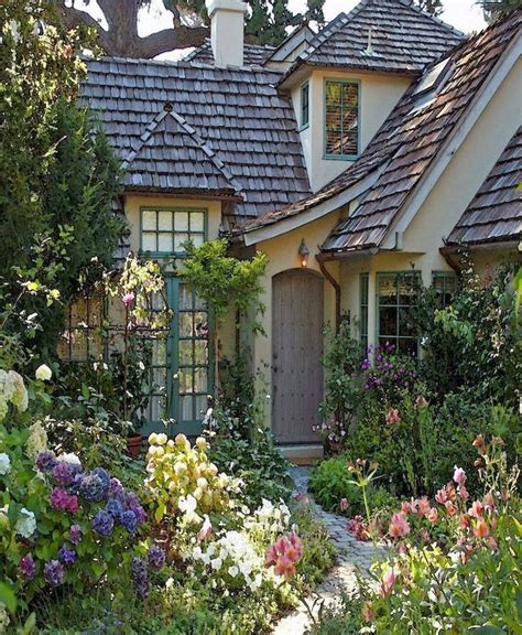 53 Cute Flower Garden Design Ideas Cottage Front Yard English