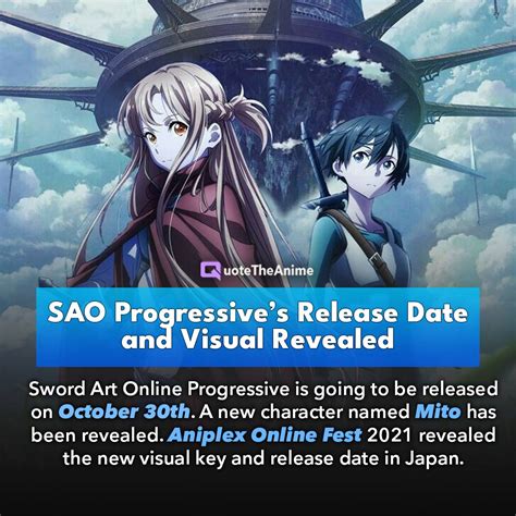 View 20 Sword Art Online Progressive Anime Quoteqroad