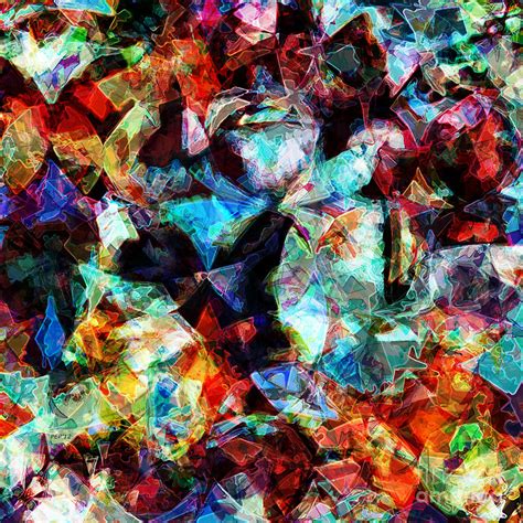 Colorful Abstract Design Digital Art By Phil Perkins Fine Art America