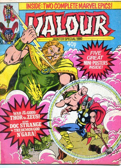 Valour Winter Special Vol 1 1 Albion British Comics Database Wiki