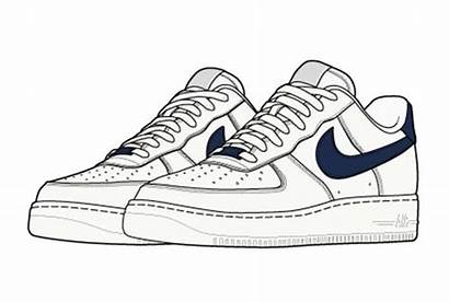 Dessin Nike Basket Chaussures Air Force Baskets