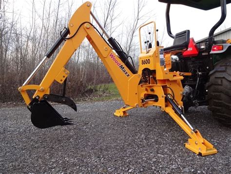 Compact Tractor Backhoe Attachment Heavy Equipment World