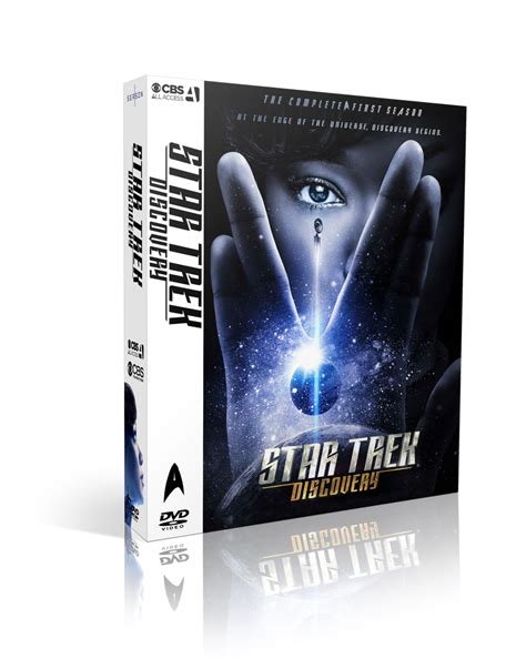 Star Trek Discovery S01 Dvd Cover By Szwejzi On Deviantart
