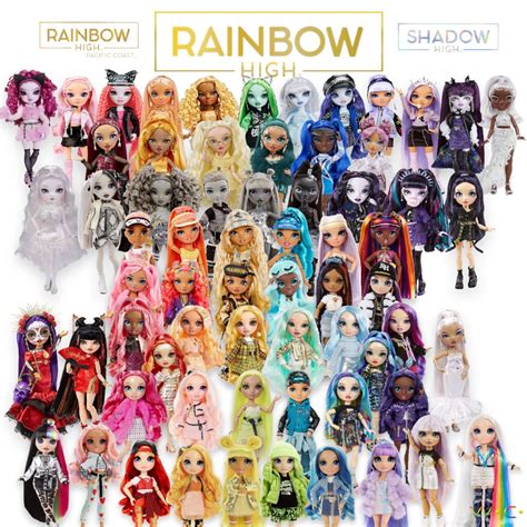 Rainbow High All Character Dolls To Date All Rainbow High Flickr